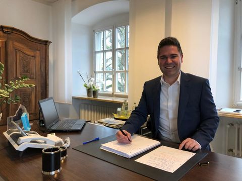 Bürgermeister Holger Mayer
